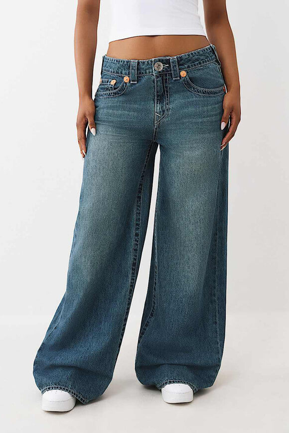 Jessie Super Baggy Fit Jeans - Ocean Voyage