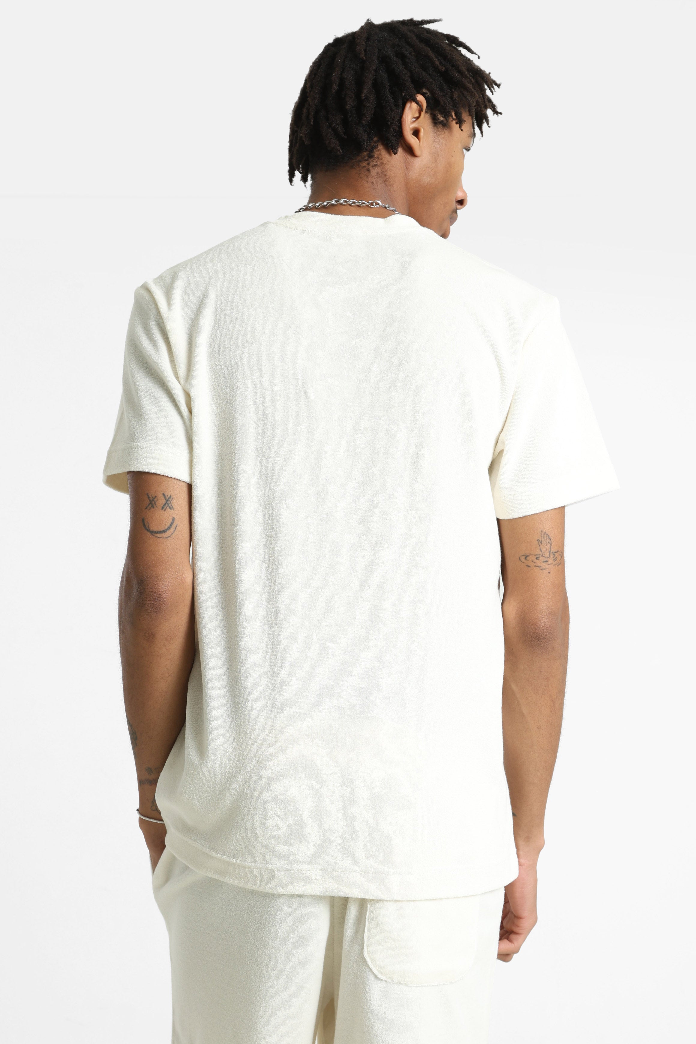 ONSTELLA terry t-shirt - Egret