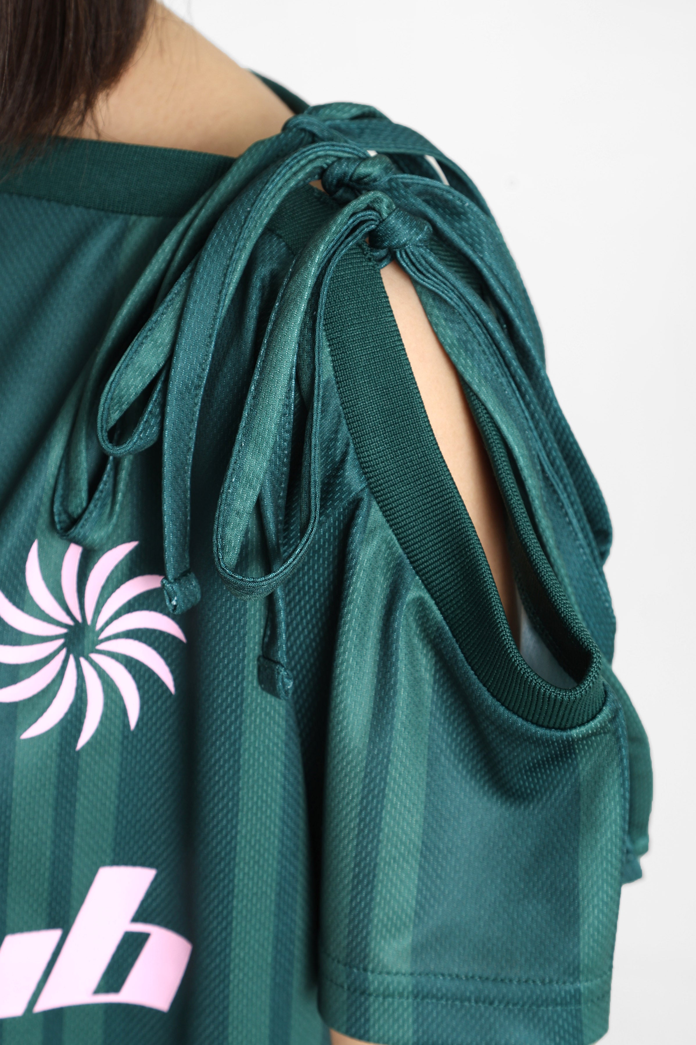 T-Shirt-Kleid - Grün