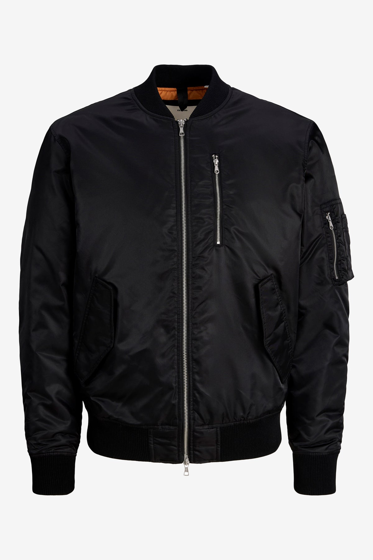 JCOTRACE Wattierte Bomberjacke - Black