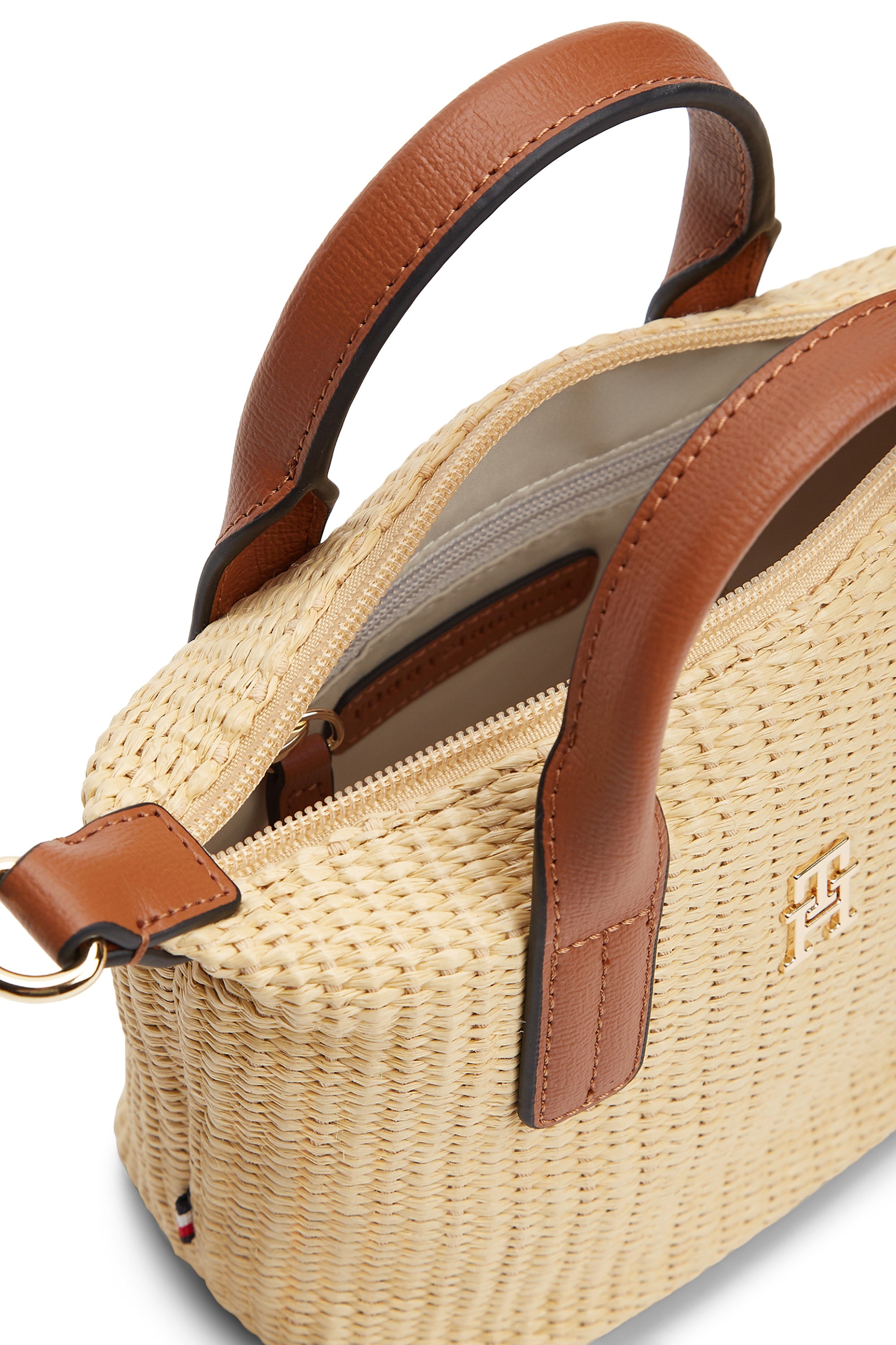 Popette mini sac à main et à bandoulière - Natural