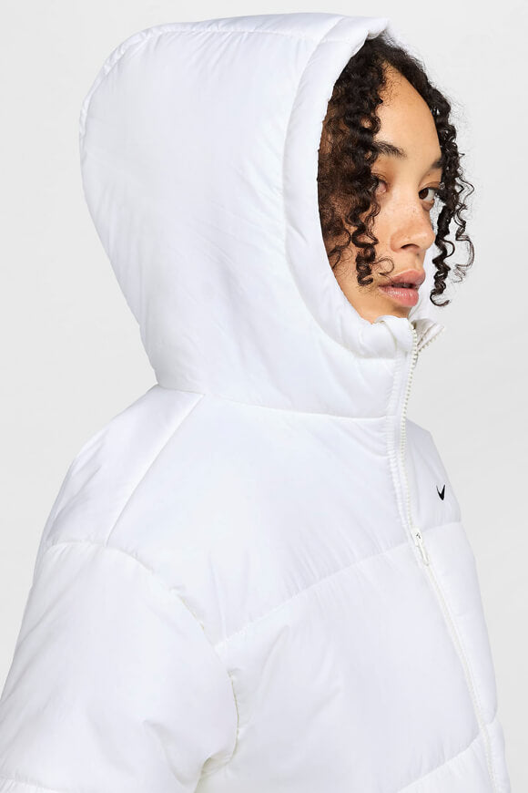 Oversized Pufferjacke - White