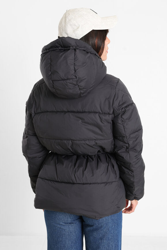 Puffermantel - Schwarz