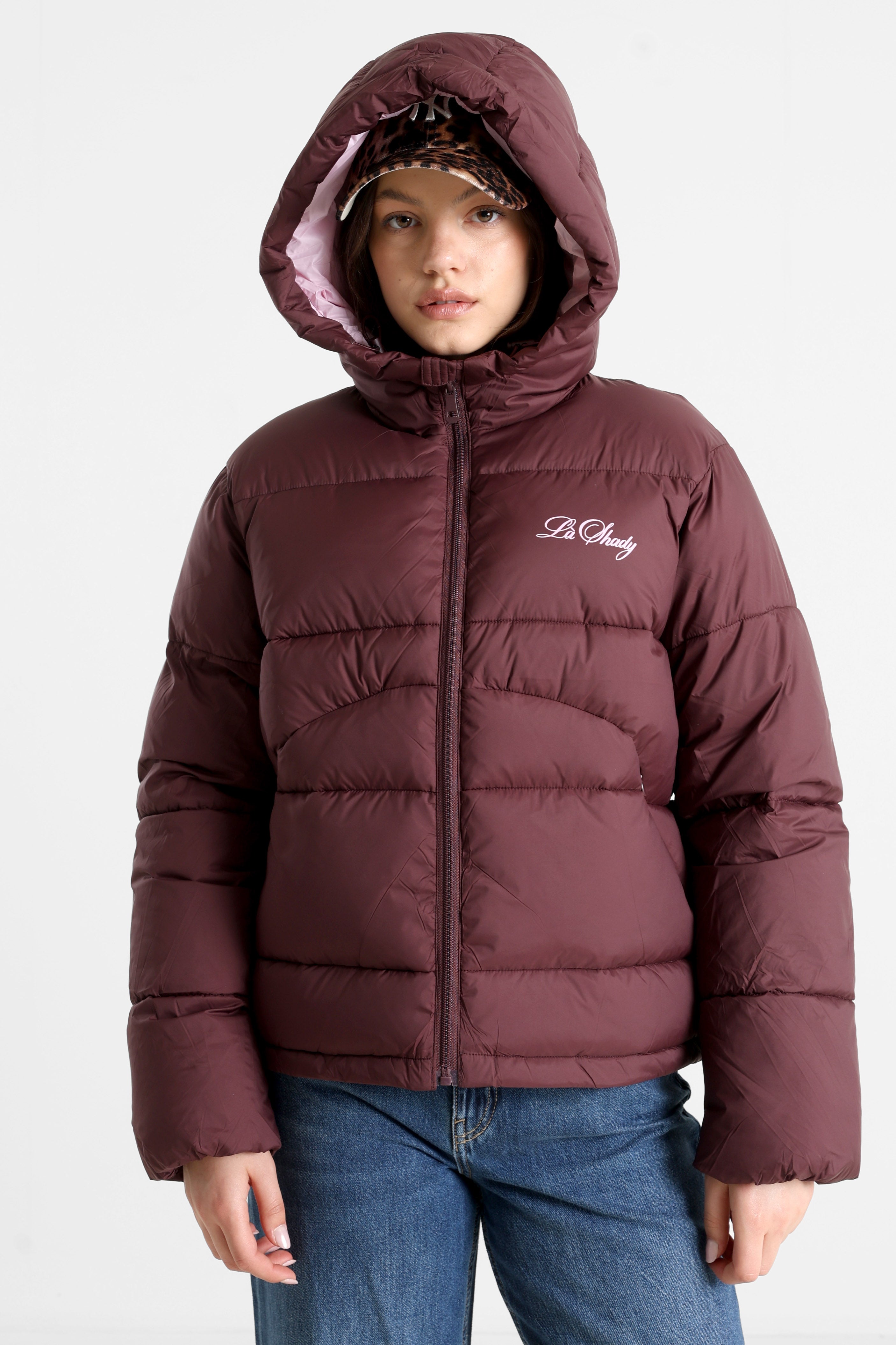 Pufferjacke - Bordeaux