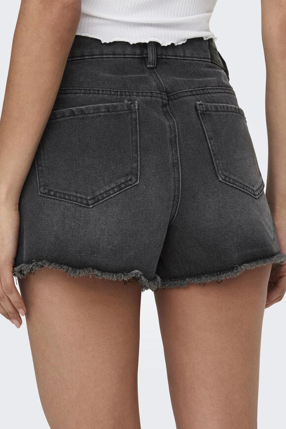 Pacy denim shorts - Washed Black