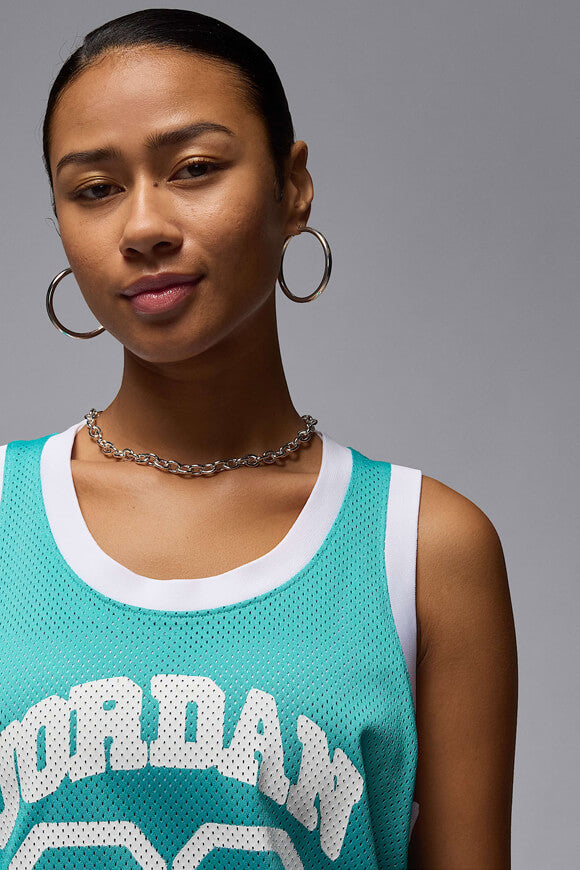 Oversize Meshtop - Washed Teal