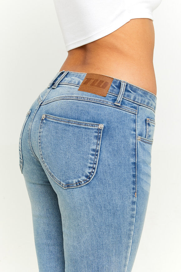 Jeans flare - Denim blu medio