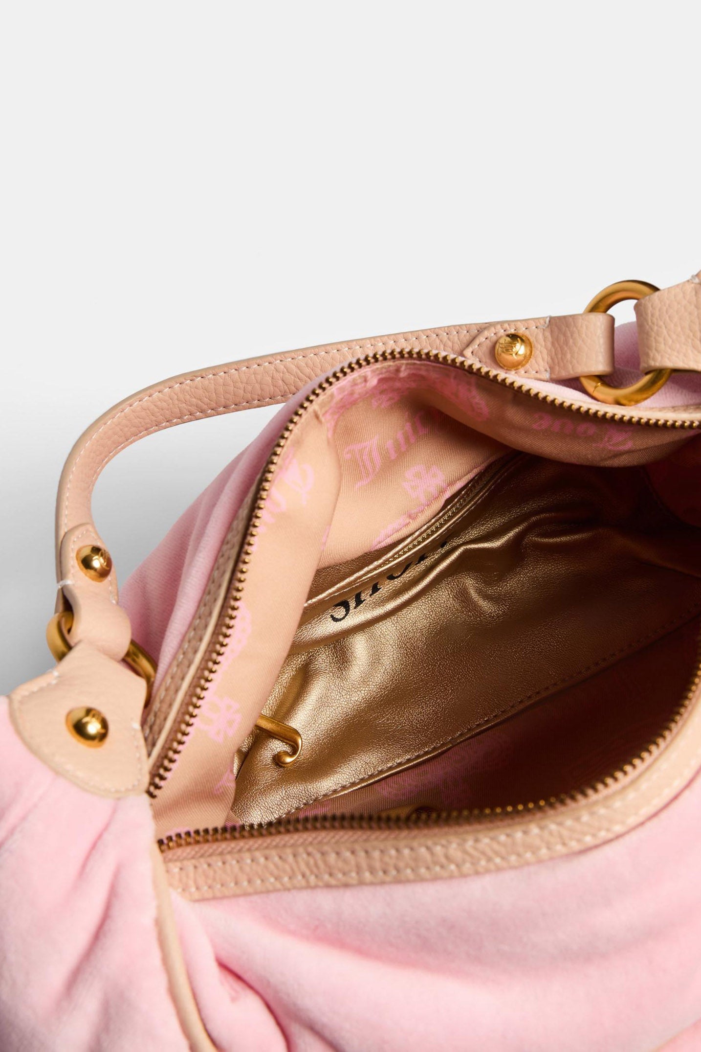 Hobo Samt Handtasche - Juicy Pink