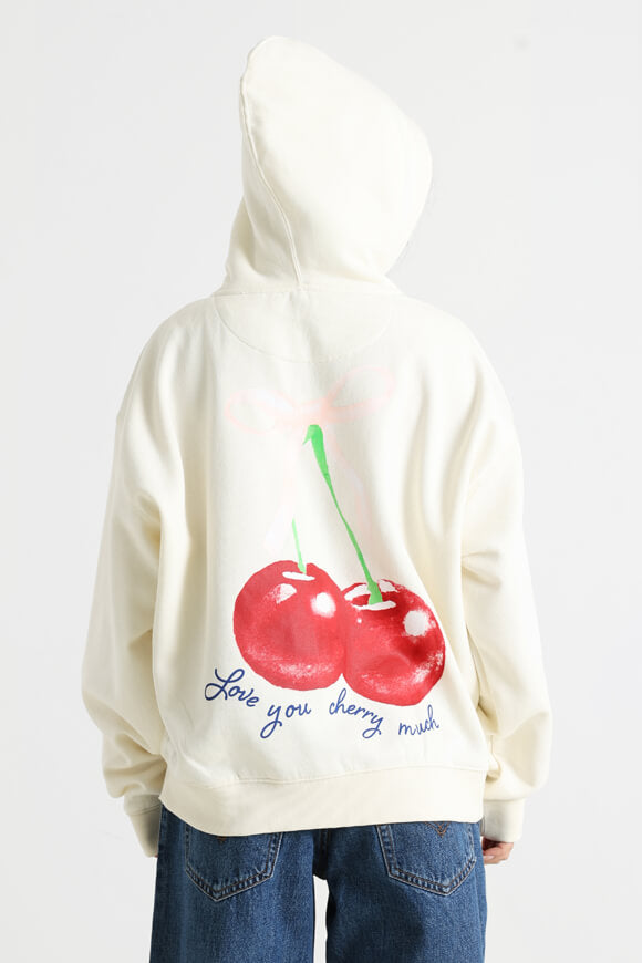 Giacca con cappuccio - crema