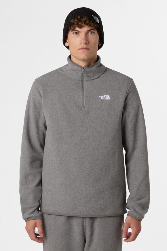 Glacier Fleece Sweater - Mid Grey Heather