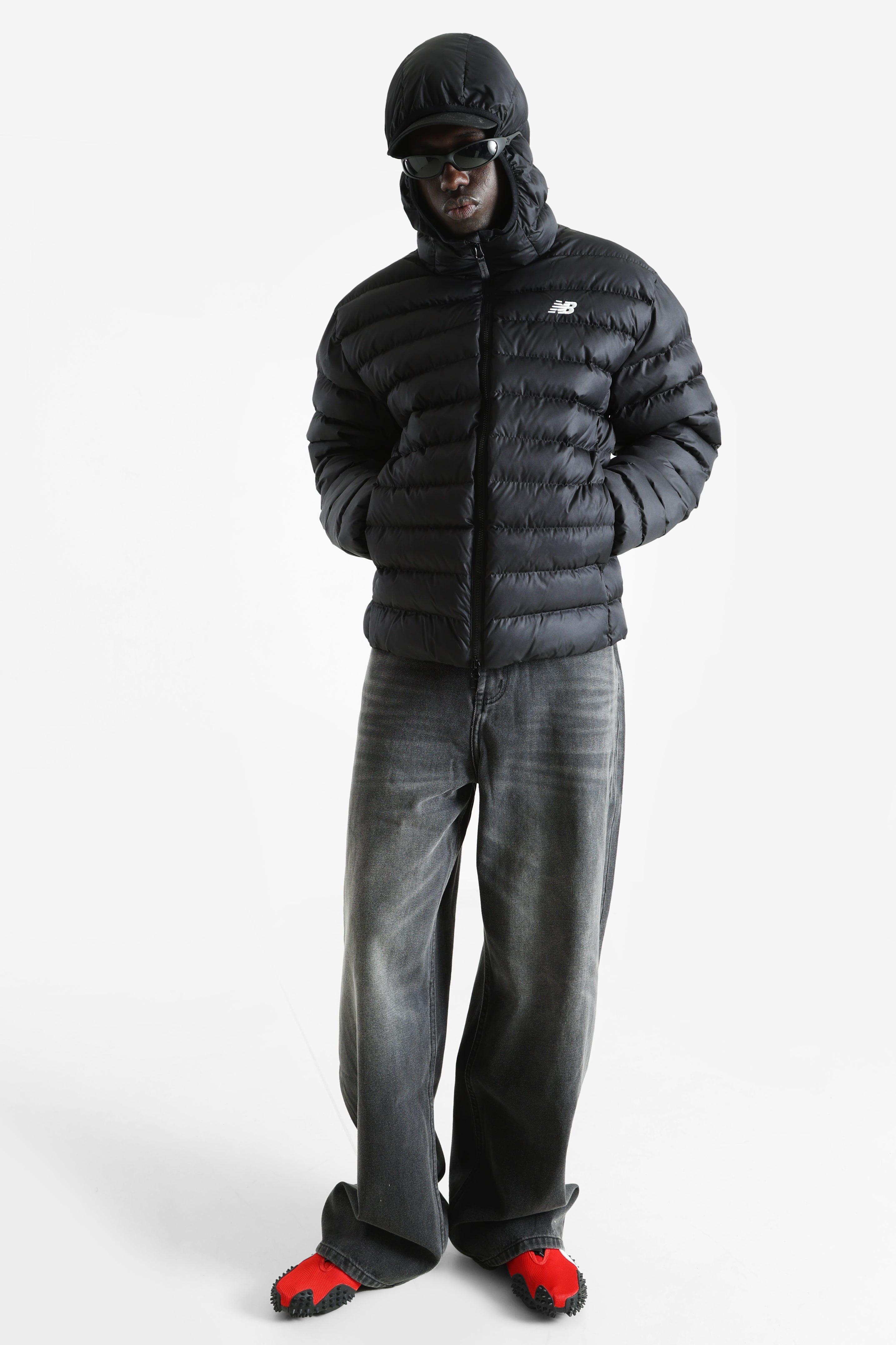Quilted jacket - Black