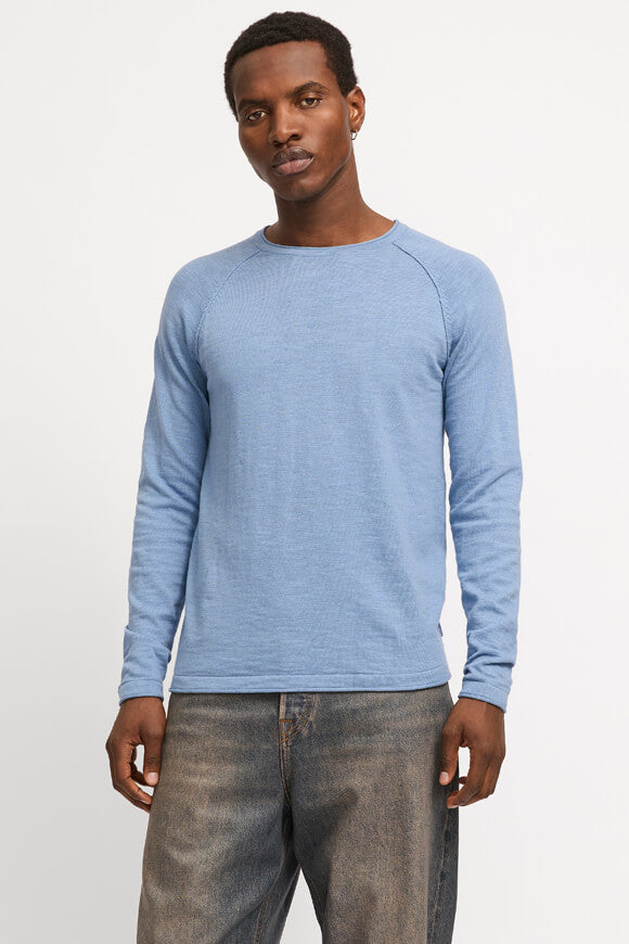 Breeze pull en tricot fin - Faded Denim