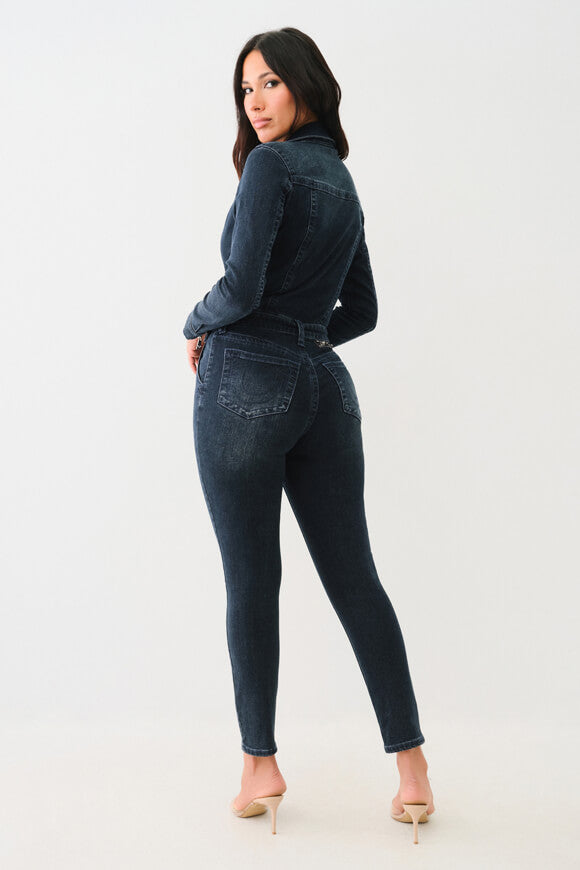 Long jeans jumpsuit - Meissa