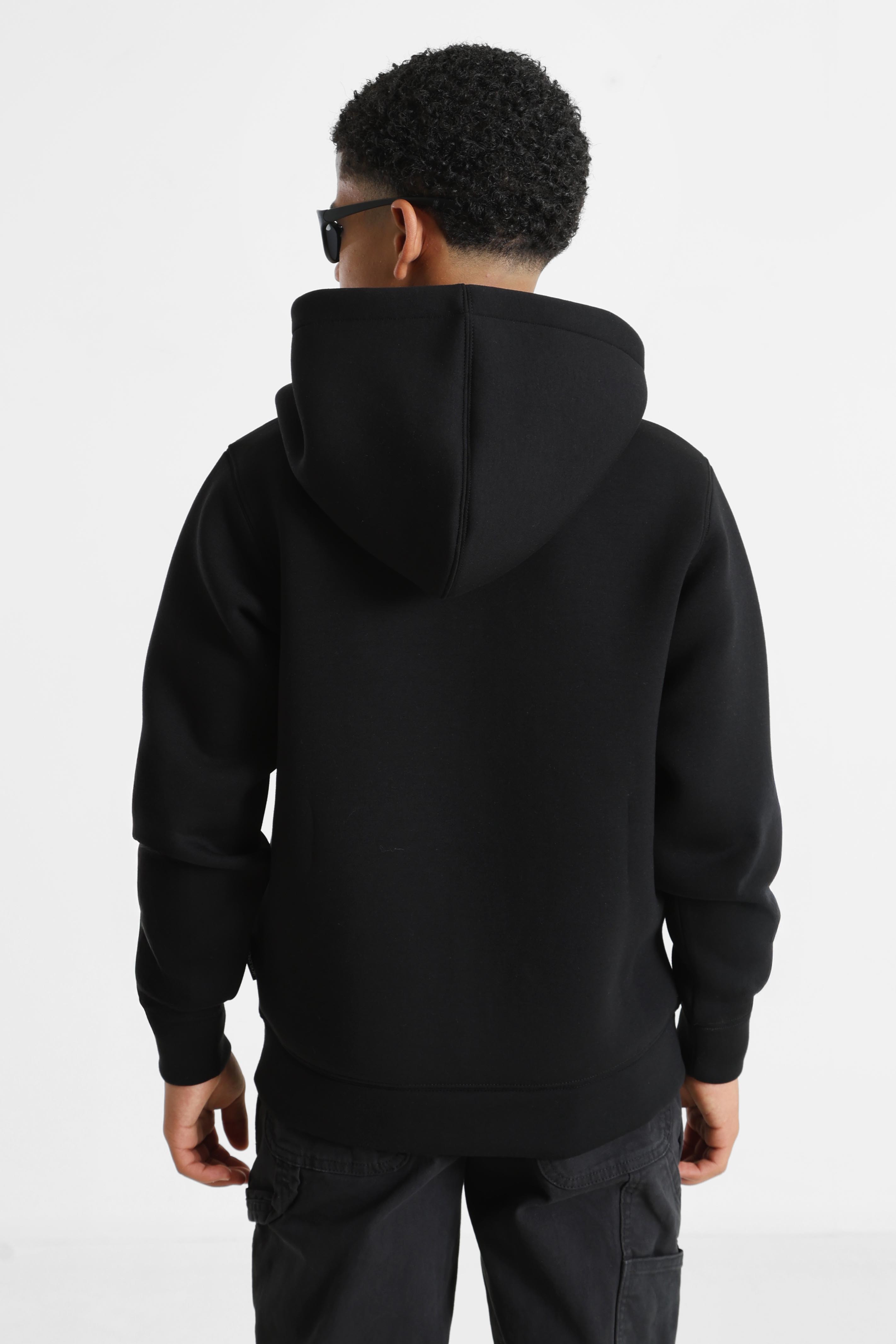 JCOCOVER - Giacca felpata con cappuccio - Nero