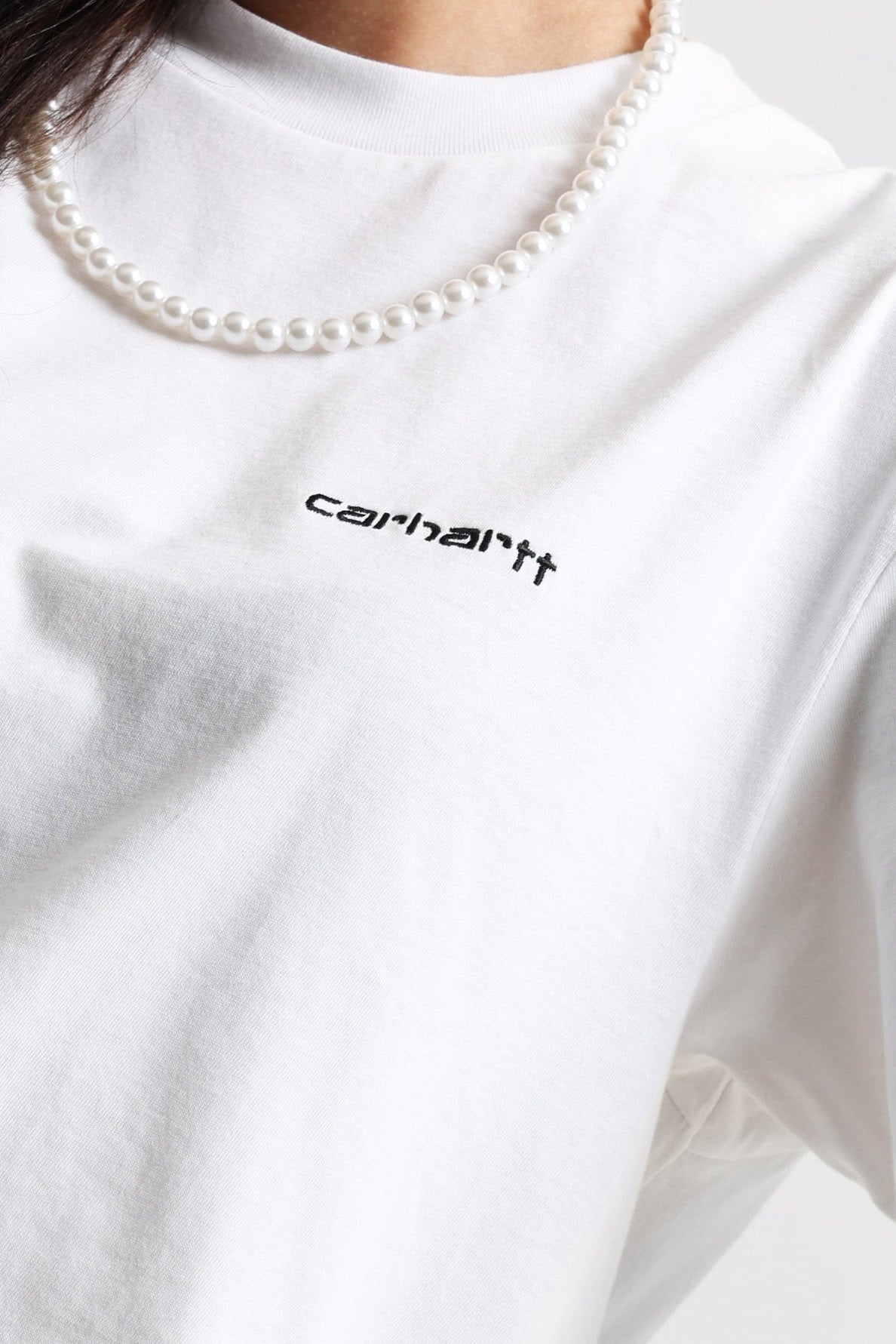 Embroidery T-Shirt - White