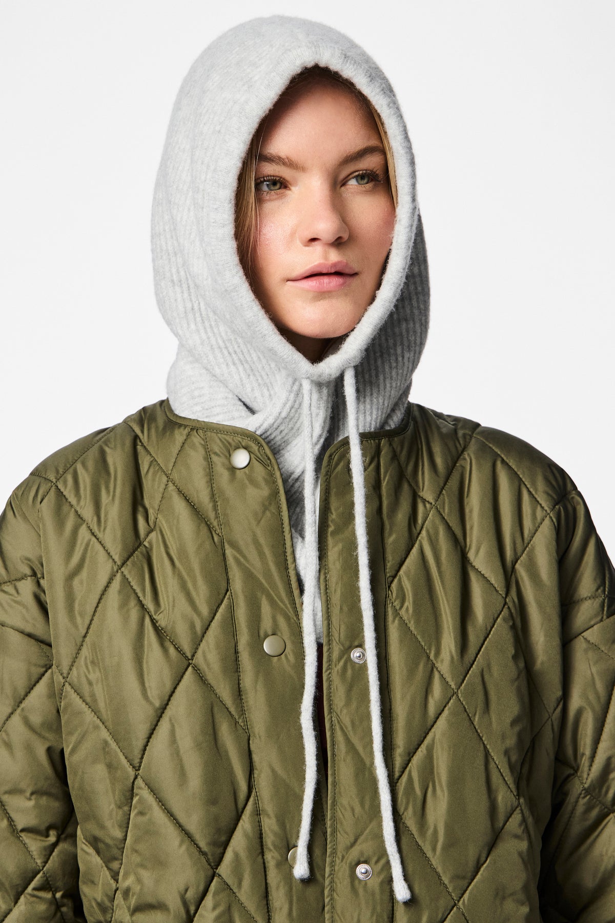 Balaclava - Light Grey Melange