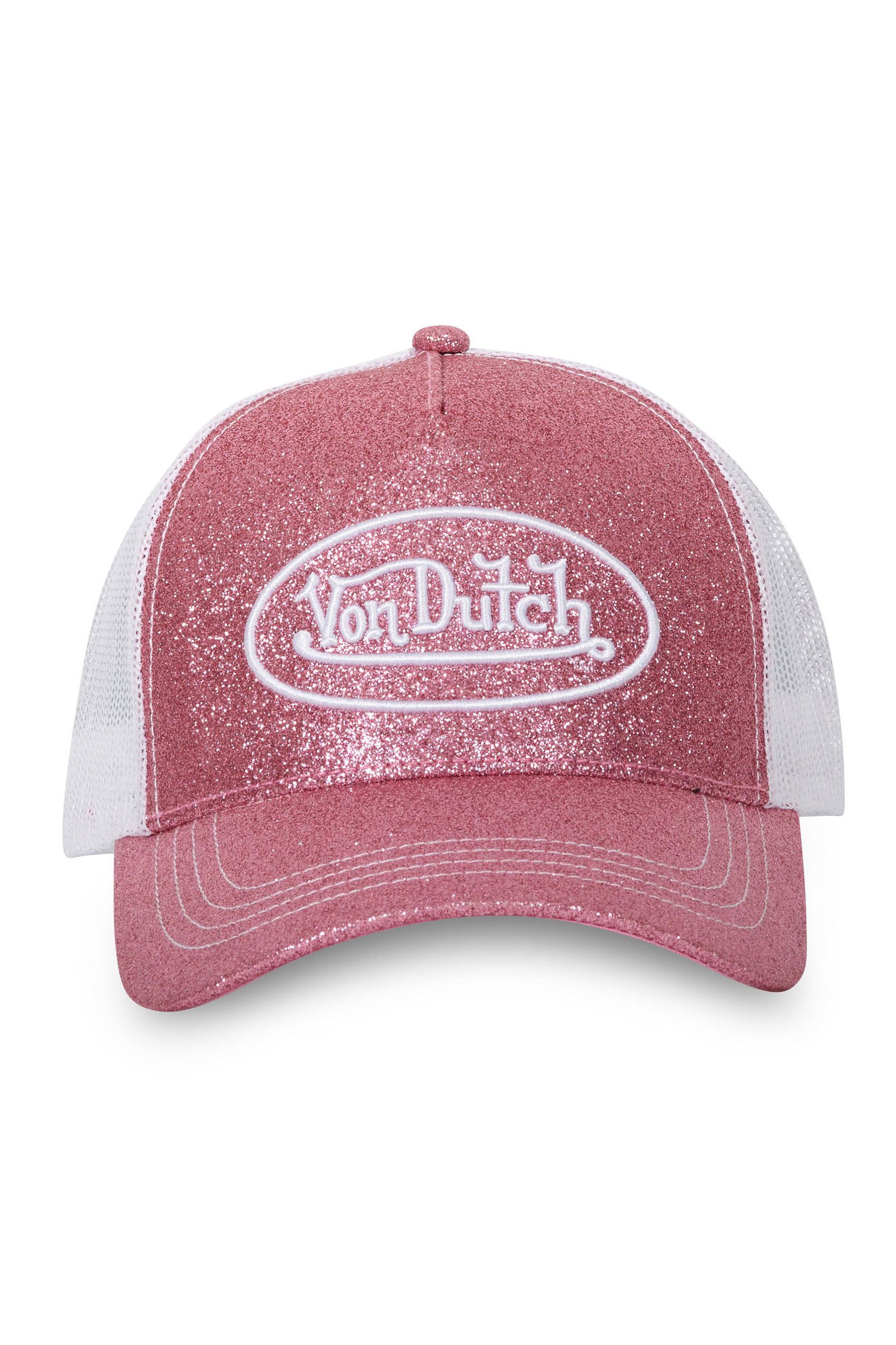 Trucker Cap / Snapback - Pink + White