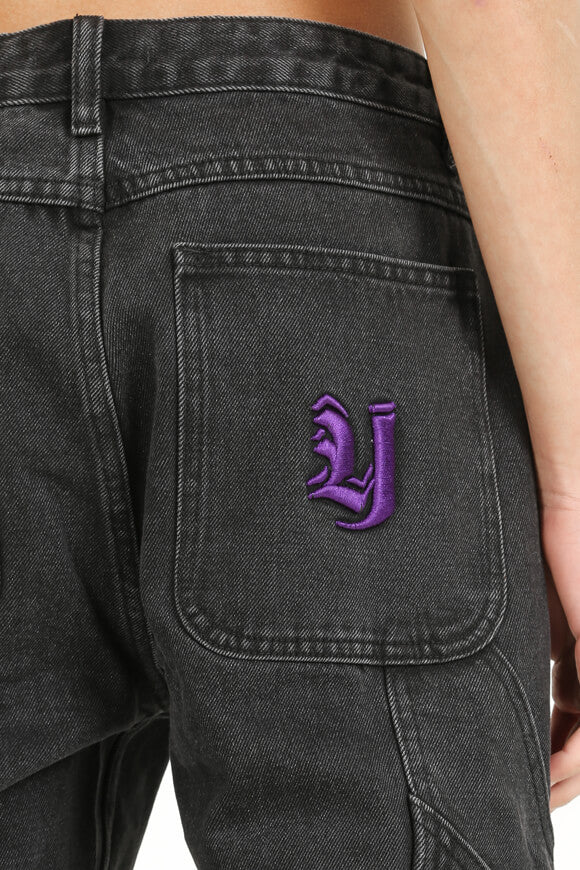 Baggy Fit Jeans - Schwarz