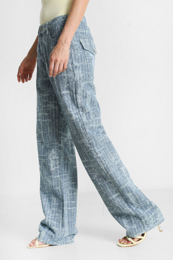 Jeans baggy fit - denim blu