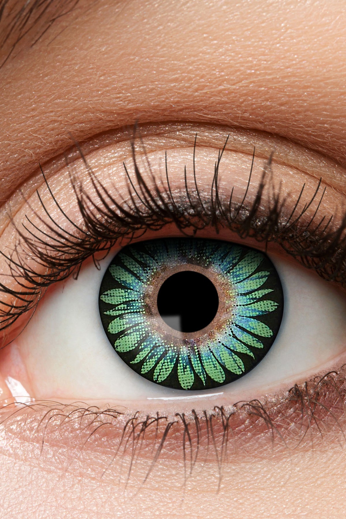 Lentilles de couleur - Green Jungle