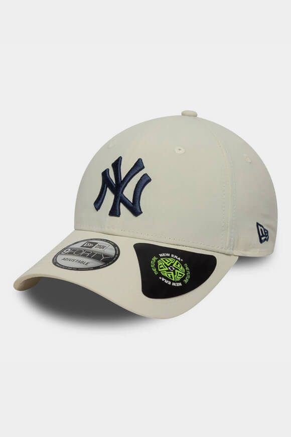 9Forty Cap / Strapback - Stone + Navy