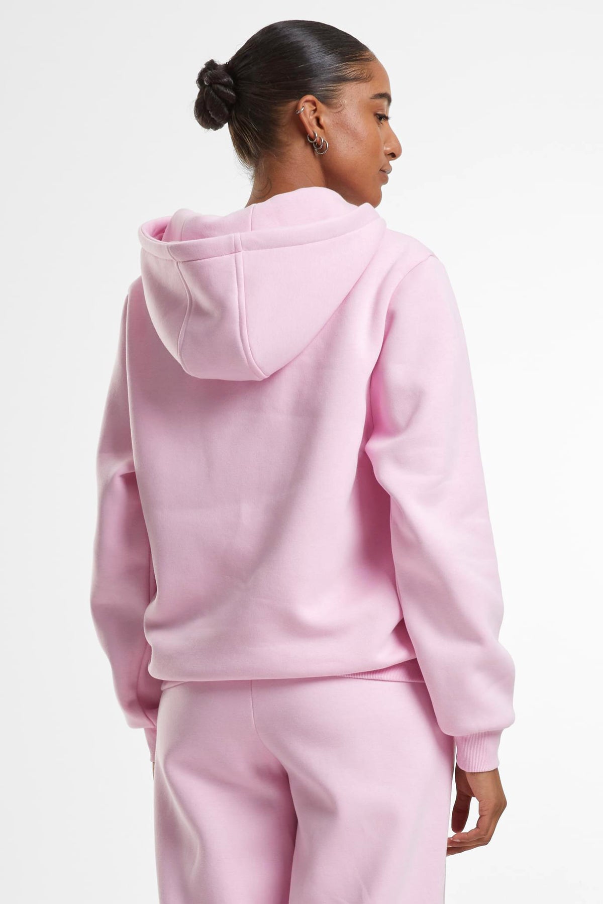 Fluffly Kapuzensweatshirt - Softpink