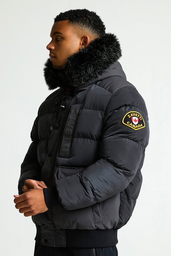 Deratti veste bomber matelassée - Asphalt