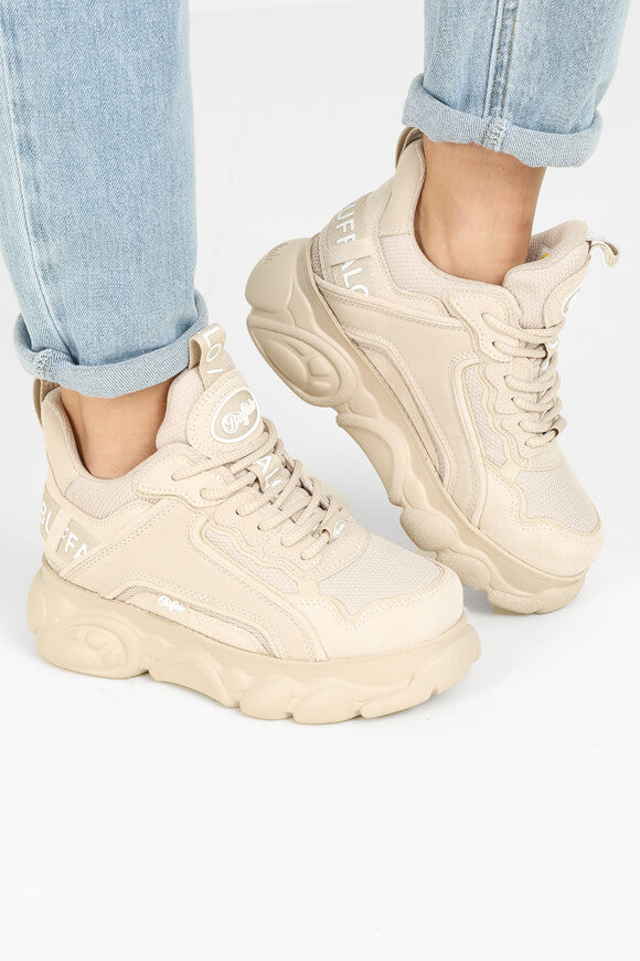 Vegan CLD Chai Plateau Sneaker - Creme