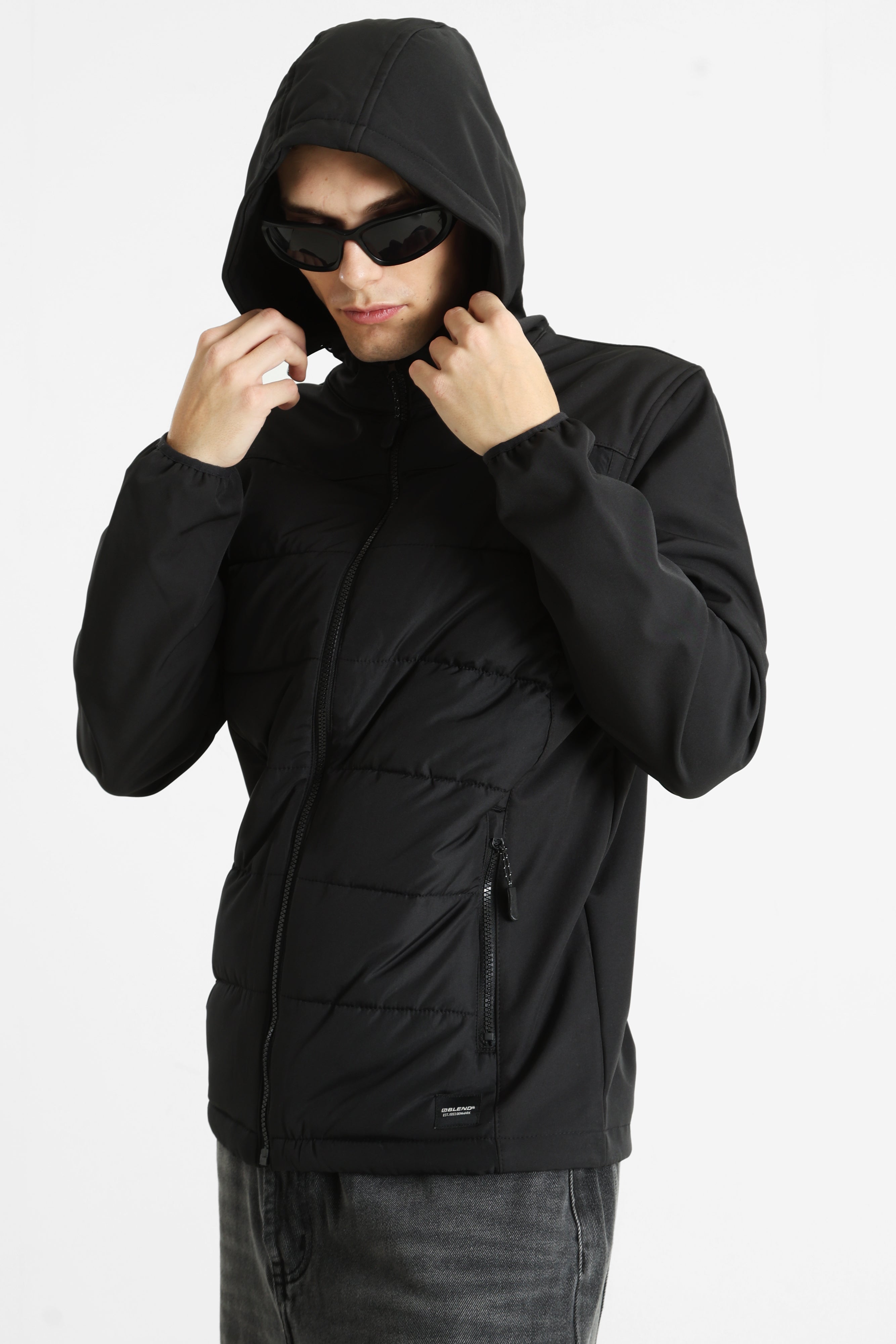 BHEVIAN leichte Jacke - Black