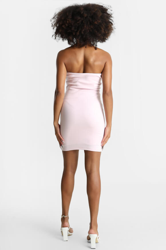 Bandeau mini dress - light pink