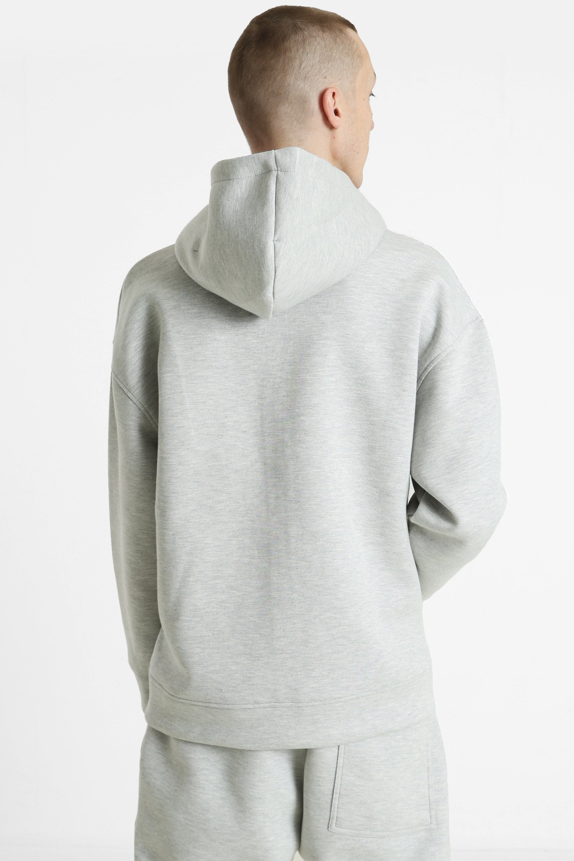 Sweat zippé à capuchon - Light Grey Heather