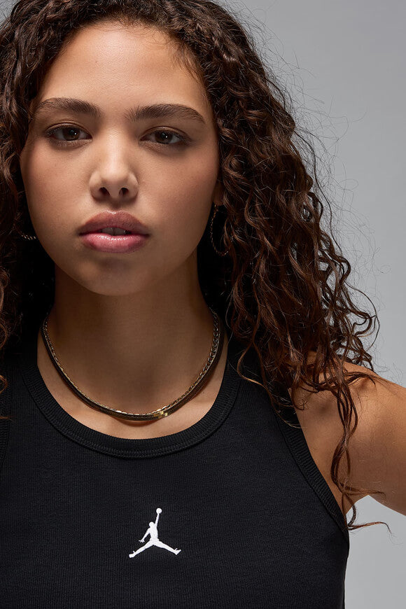 Canotta a coste - Nero