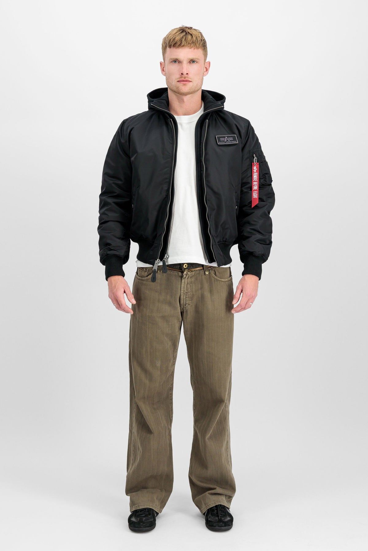 Giacca bomber imbottita - Black