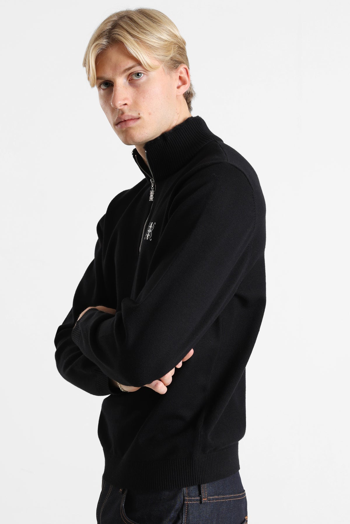 Pull en tricot - Noir