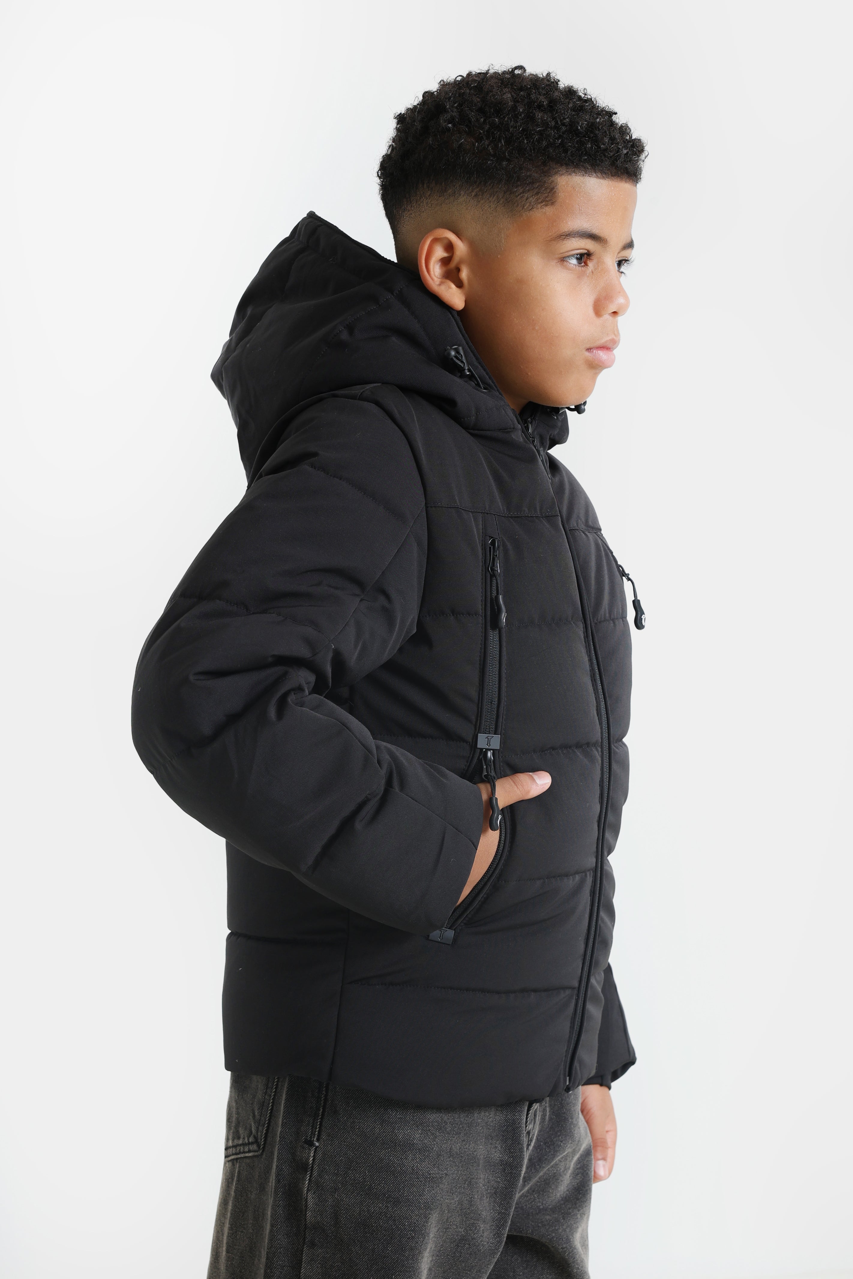 Pufferjacke - Schwarz