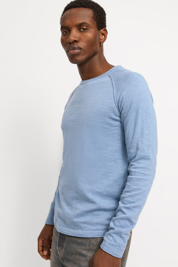 Breeze pull en tricot fin - Faded Denim