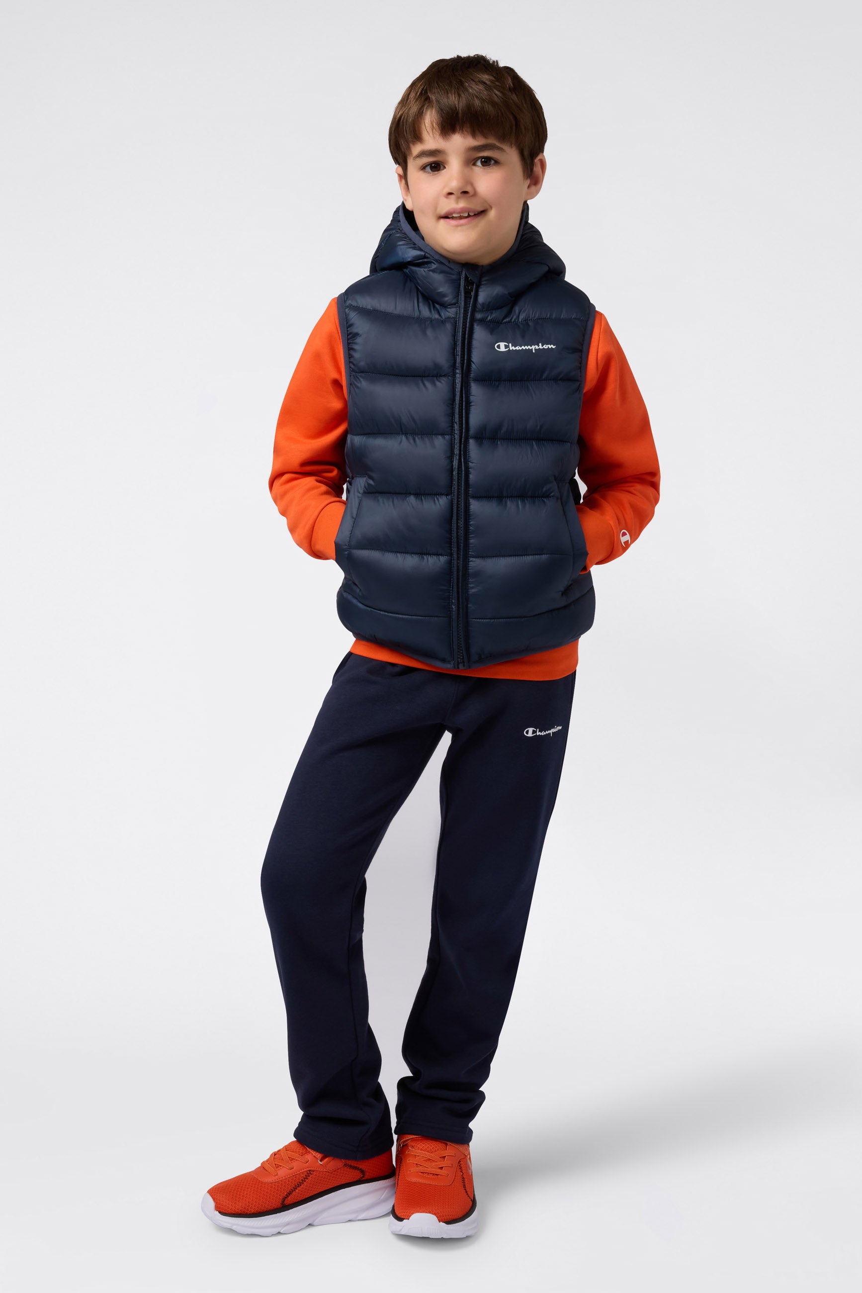 Quilted gilet - Navy