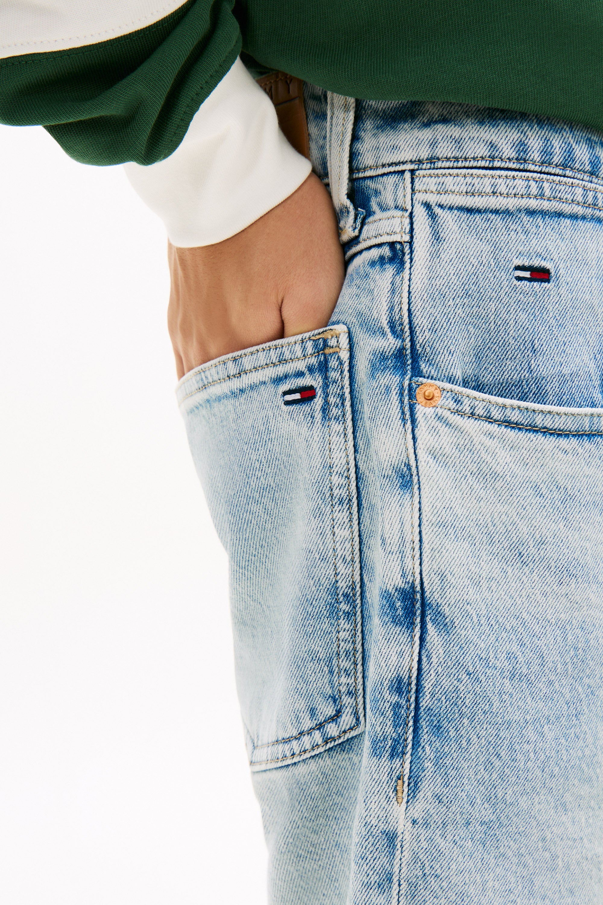 Ronnie Jeansshorts - Light Blue Denim