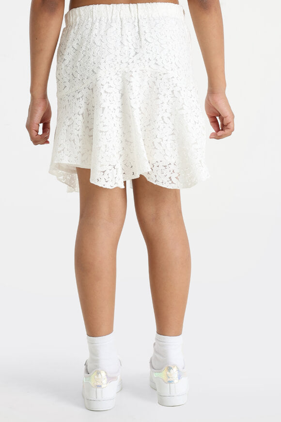 KOGJULIA jupe en dentelle - Cloud Dancer