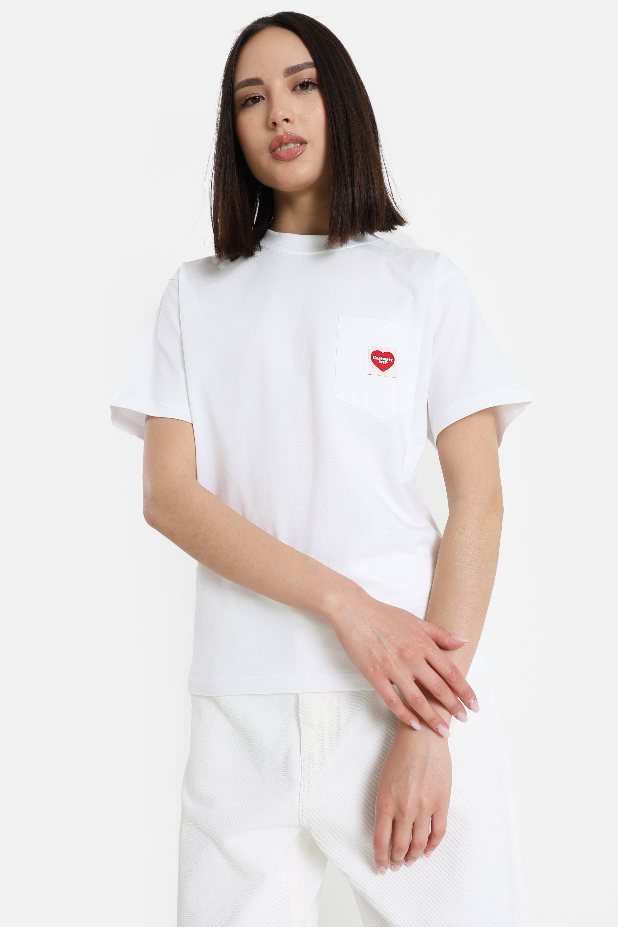 T-Shirt - White + Red