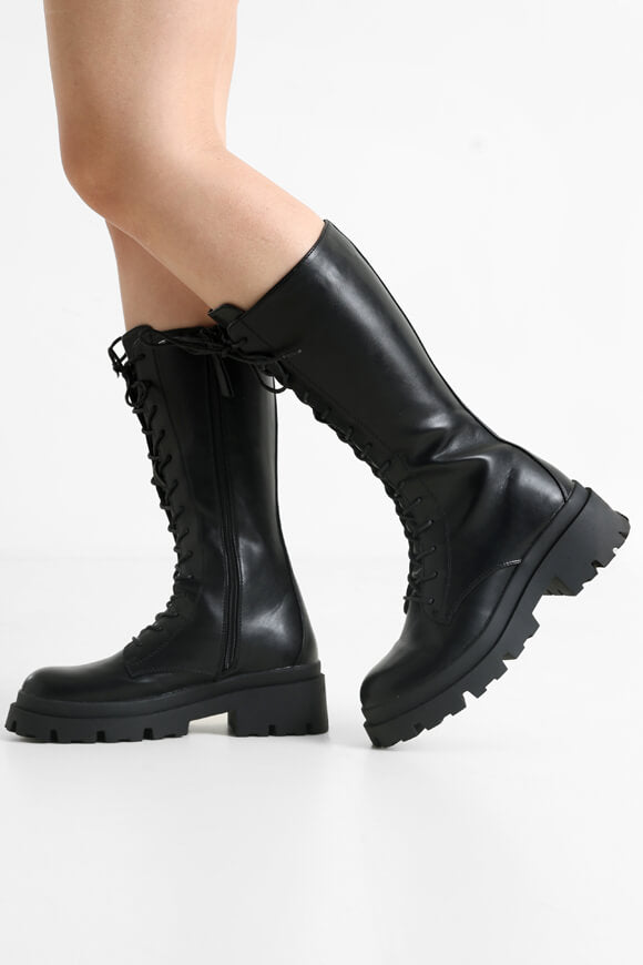 Schnürstiefel - Black