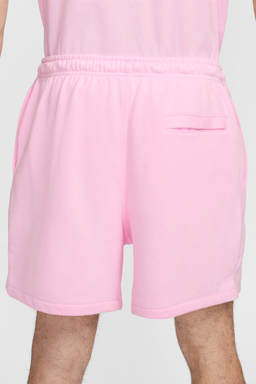 Sportswear Club sweat shorts - Pink Foam + White