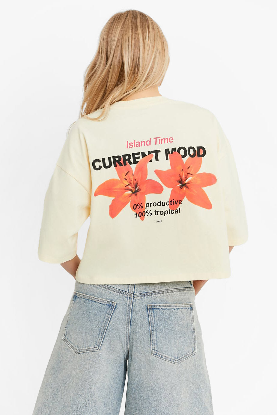 Crop T-Shirt - Butter