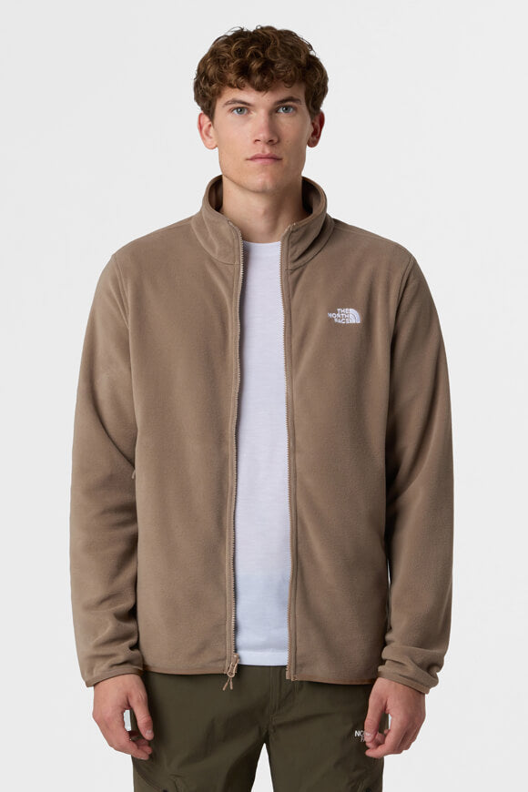 Giacca in pile Glacier - Marrone moka