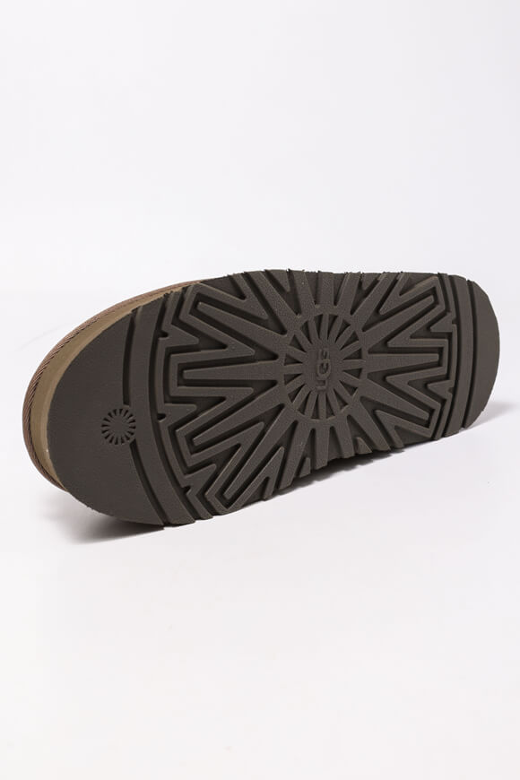 Pantofole platform foderate - Hickory