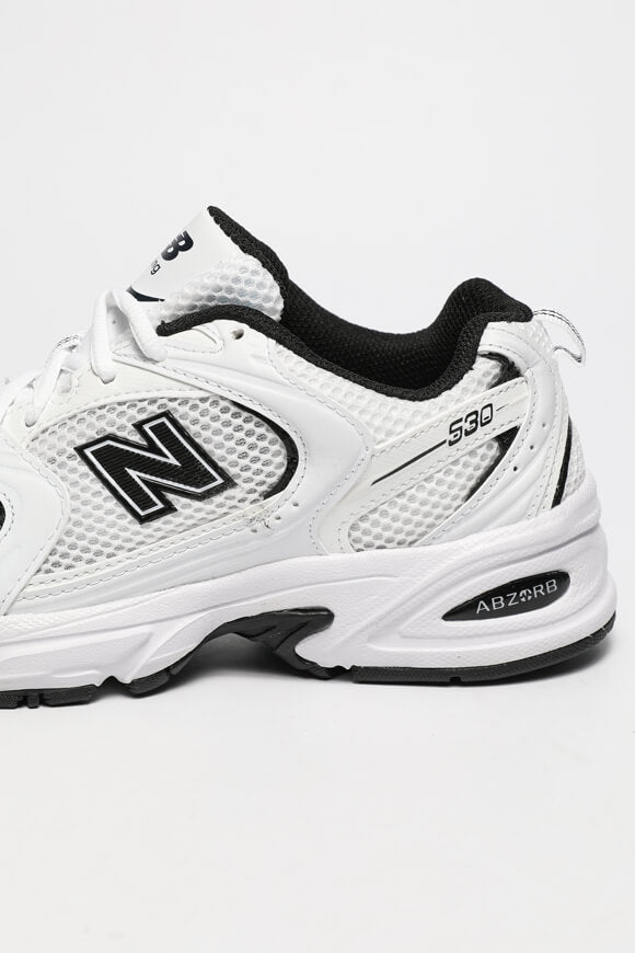 MR530 Sneaker - White + Black