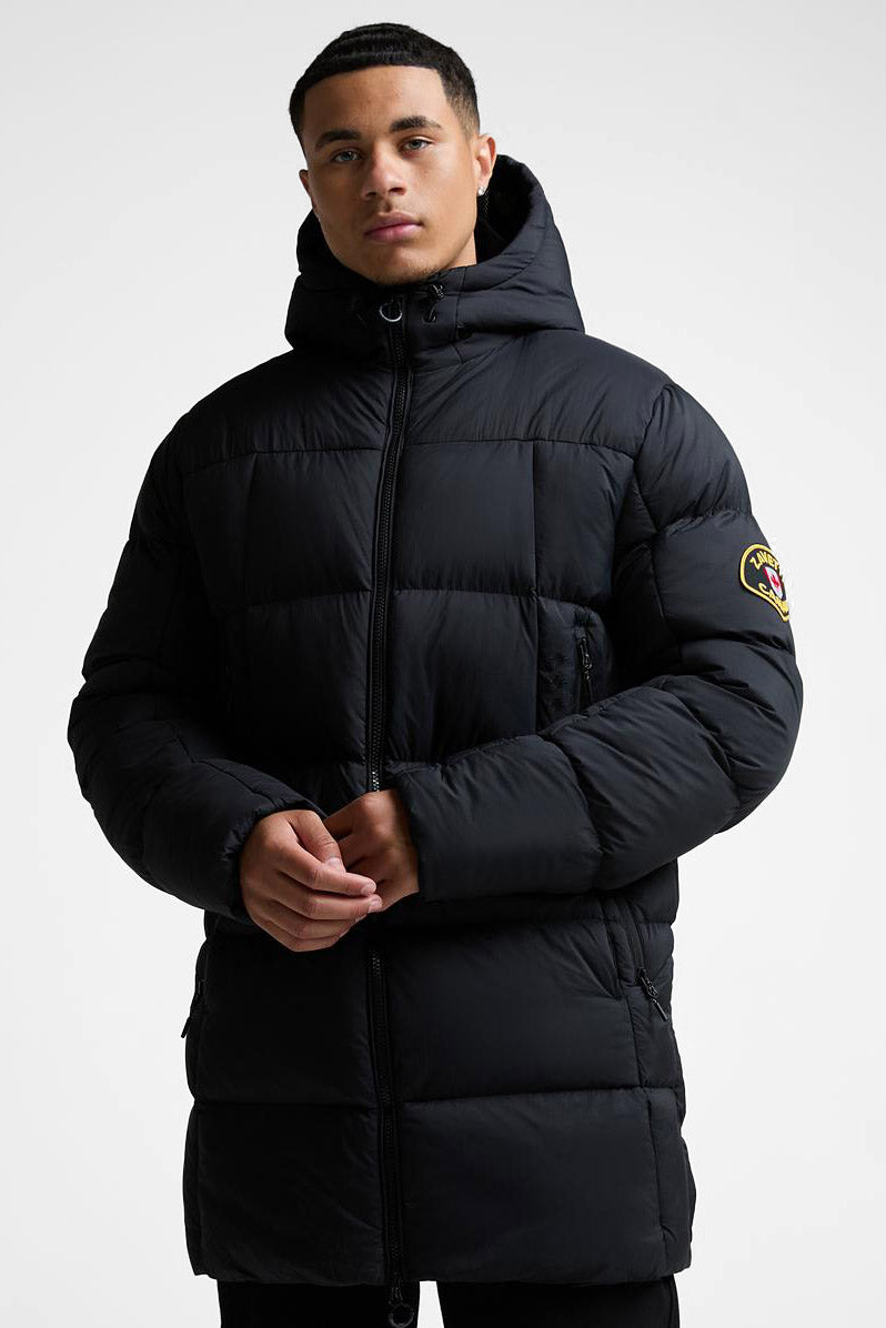 Morritarro Puffermantel - Black