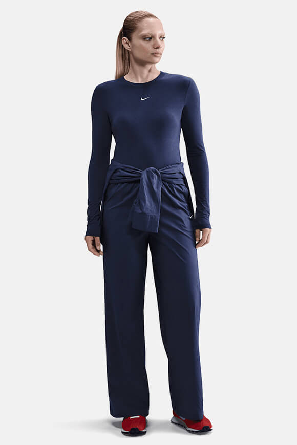 Camicia corta maniche lunghe - Midnight Navy