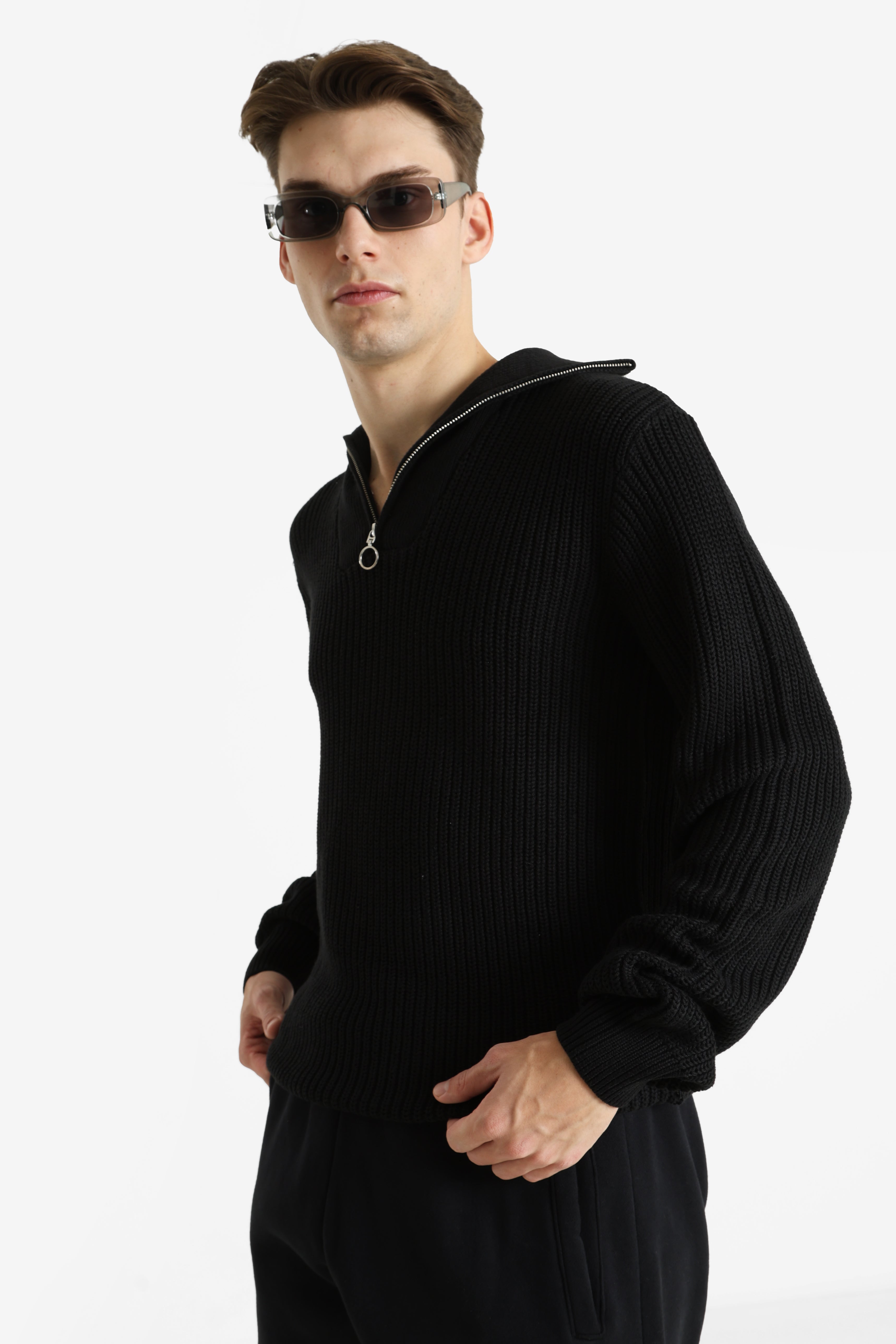 BHDENO pull en tricot - Black