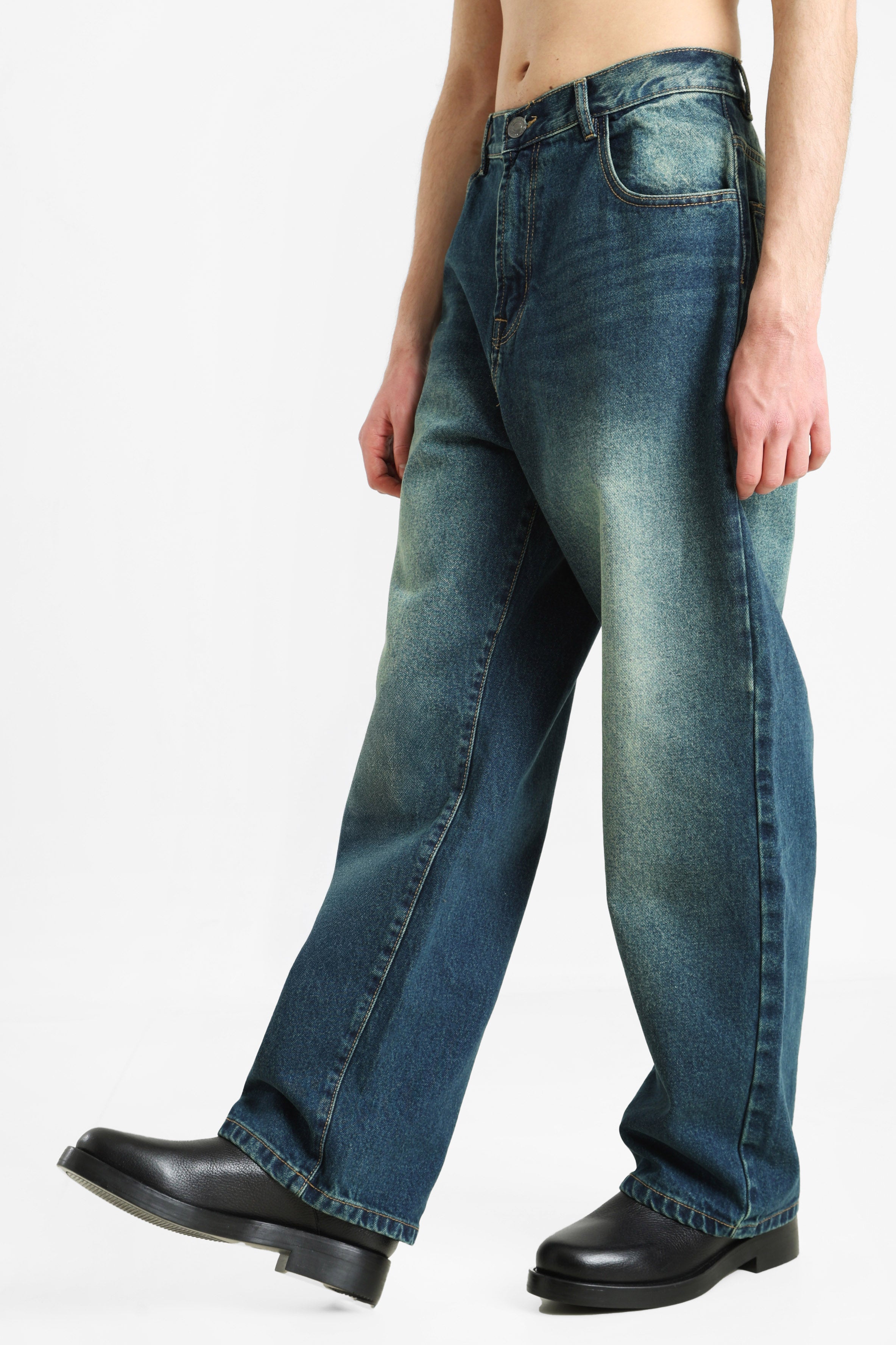 Jaguar Relaxed Fit jeans - Dark Blue